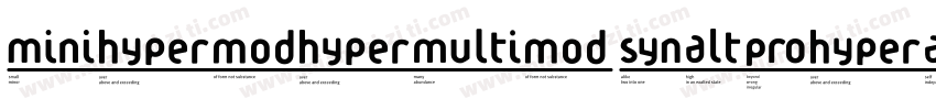 minion varible concept字体转换